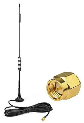 Zdjęcie produktu dla Antena 868 mhz 4G lte 5DBI kabel RG174 3M sma do routera