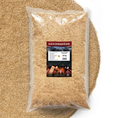 Produktbild von Räuchermehl aus Buche 15Kg - Körnung 0,4-1,0mm