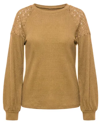 Image de Pull pour femmes BIANY - couleur marron, taille M