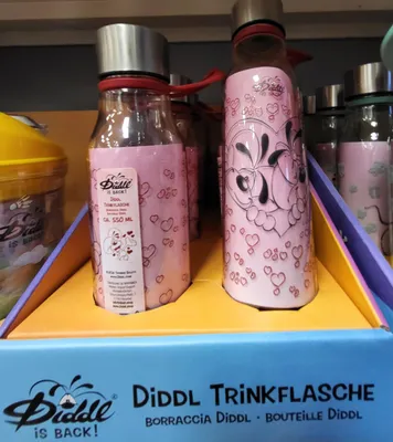 Produktbild von Diddl Trinkflasche ca. 550 ml Spülmaschinengeeignet