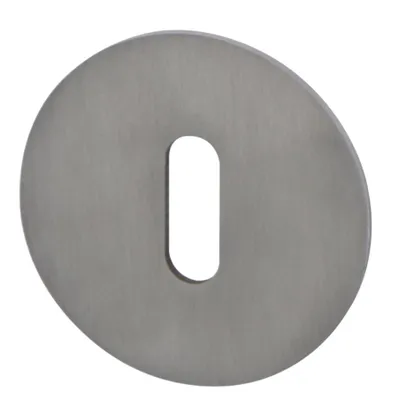 Produktbild von Rosettenpaar Plano rund edelstahlfarben/lackiert BB für Zimmertüren Ø 55 mm