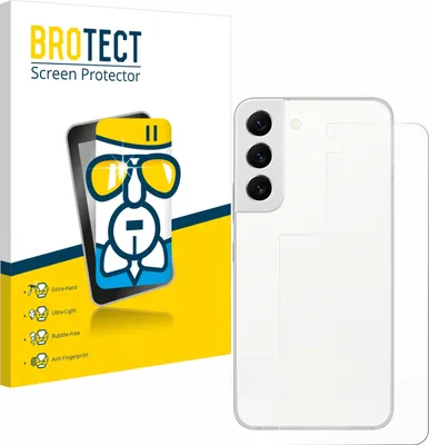Produktbild von BROTECT Schutzglas für Samsung Galaxy S22 5G (Rückseite) Schutzfolie Panzer Folie Glas Display Schutz klar