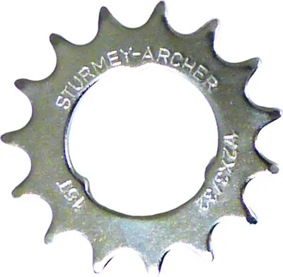 Produktbild von SunRace Steckkranz 15 Zähne, 1/2 x 3/32, flach