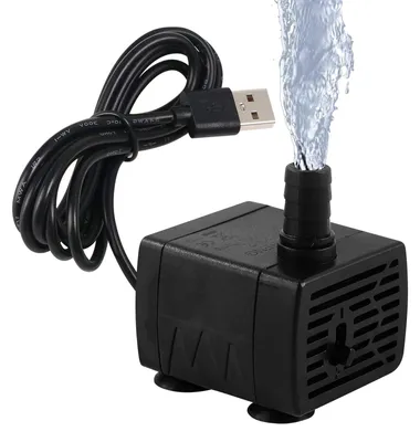 Productafbeelding van USB-waterpomp 5W Mini Dompelpomp voor Vijver en Tuin