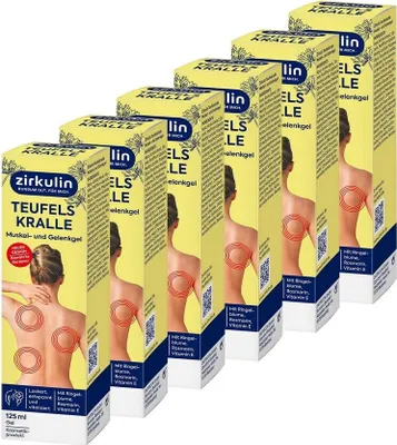 Produktbild von Zirkulin Teufelskralle Muskel- und Gelenkgel 750 ml, 6er Pack