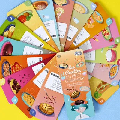 Image de Jeu Éducatif - JEUX 2 MOMES - Cartes Éducatives - Recettes - Multicolore