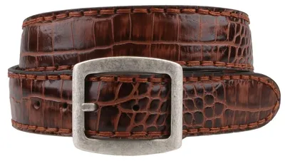 Produktbild von Sendra Leder Gürtel Kroko-Optik 879 Braun