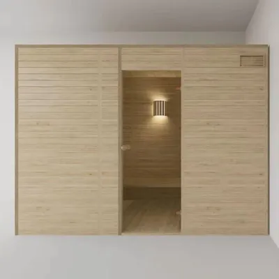 Produktbild von Casa Padrino Luxus 4 Personen Innensauna Naturfarben 300 x 100 x H. 190 cm