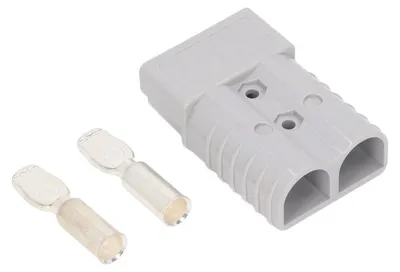 Batterie-Schnellkupplung 350 A 600 V, Rotkupfer, Silber, flammhemmend