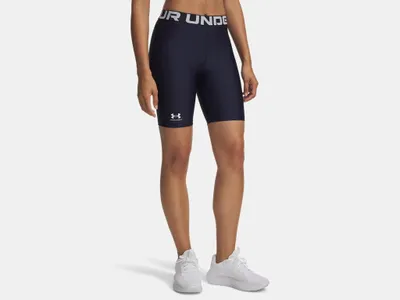 Produktbild von Shorts Under Armour HeatGear 8" Damen Senior M navy/weiss