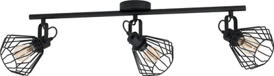 Produktbild von TABILLANO Spot - L77,5 x B11 cm - schwarz - 3X40W exkl. - IP20