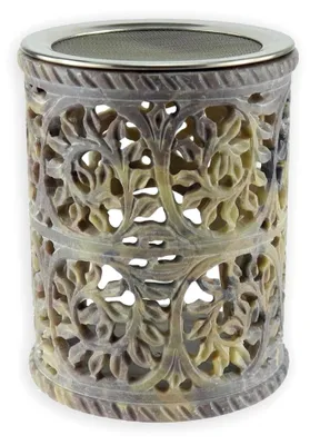 Produktbild von Budawi® Räucherstövchen aus Speckstein mit Sieb