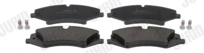 Produktbild von JURID Bremsbeläge Satz Vorne für LAND ROVER Range Rover Sport (L320) 573333J