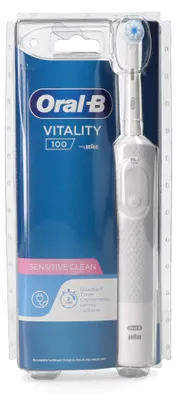 Image de Brosse à Dents Oral-b Vitality 100 Sensitive Clean Nettoyage Doux Pour Gencives Sensibles - Oral B