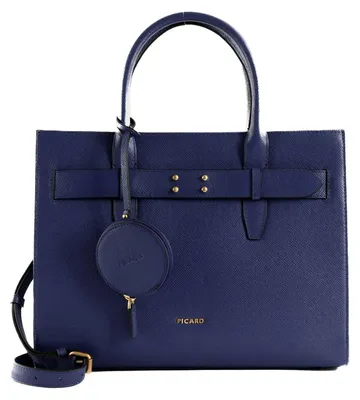 Produktbild von PICARD Leder Umhängetasche Chic Way Shopper Royal blau