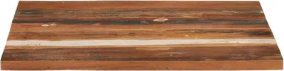 Obrázok produktu pre vidaXL Stolová doska štvorcová 70x70 cm 25-27 mm staré drevo masív