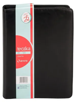 Produktbild von Teczka A5 z kalkulatorem czarna 723
