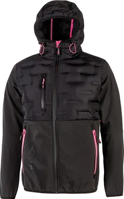 Produktbild von U-Power  Softshell & Steppjacke  Spock, Farbe:grey fucsia, Größe:L