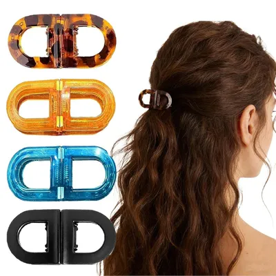 Image de INF Pince Magnétique Cheveux 4 pièces ABS+Aimant 7.66cm Pour Coiffure