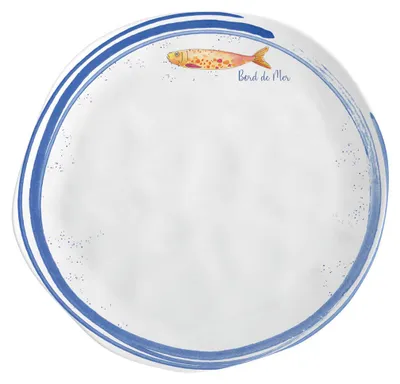 Produktbild von Speiseteller, Essteller Maritim BORD DE MER D. 26cm Porzellan Easy Life