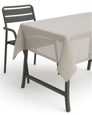 Zdjęcie produktu dla Ściereczka na stół ogrodowy, pianka, kształt owalny, wymiary 140 x 180 cm, kolor beżowy
