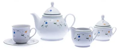 Produktbild von Thun 1794 Teeservice, Porzellan, Wiesenblumen, Jana, Thun, 15 d.