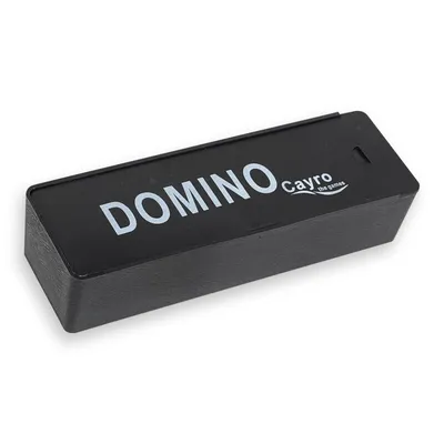 Produktbild von Cayro Klassisches Domino Brettspiel 49x24 Cm Mehrfarbig  Kinder Mehrfarbig One Size