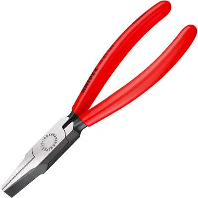 Zdjęcie produktu dla Knipex 19 01 130, Szczypce półokrągłe, Stal chromowo-wanadowa, Plastik, Czerwony, 180 mm, 188 g
