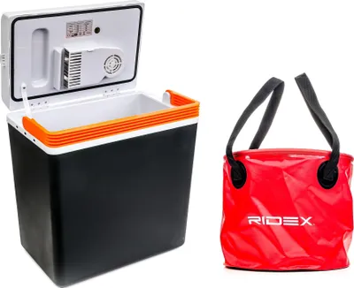Produktbild von RIDEX 100008A0004 20L Kühlbox Autokühlschrank Elektrisch 12V Warmhaltebox