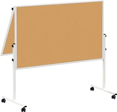 Obrázok produktu pre MAUL Moderovací stôl MAULsolid 150 x 120 cm mobilný skladací hnedý