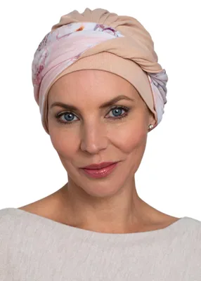 Immagine prodotto di Deresina Aura: Turbante in bambù – Copricapo per donne in caso di perdita di capelli, anche dovuta a chemioterapia