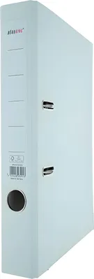 Produktbild von Büroring Ordner, DIN A4, PP, 50 mm, schmal, auswechselbares Rückenschild, weiß