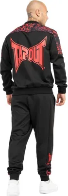 Produktbild von Herren Trainingsanzug normale Passform ROOTS TAPTRACK Black/Red/Aubergine XL Tapout