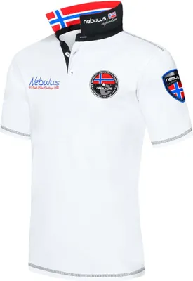 Zdjęcie produktu dla Nebulus koszulka polo BENTER mężczyźni, koszulka, bluza, polo, Q807 - mężczyźni, biały, XXL