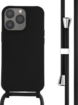 Immagine prodotto di Custodia in silicone imoshion con cinturino iPhone 13 Pro - Nero