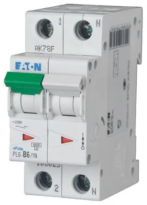 Produktbild von 6kA PL6-B6/1N Leistungsschalter