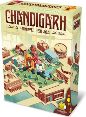 Produktbild von Chandigarh – Städtebau Brettspiel für 2-4 Spieler ab 10 Jahren