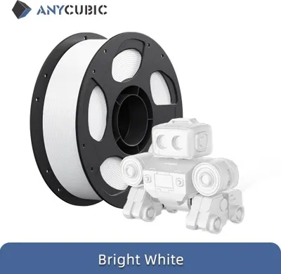 Obrázek produktu pro Filament pro 3D tiskárny – High Speed PLA – průměr 1,75 mm – hmotnost 5 kg – pro FDM 3D tiskárny – bílá