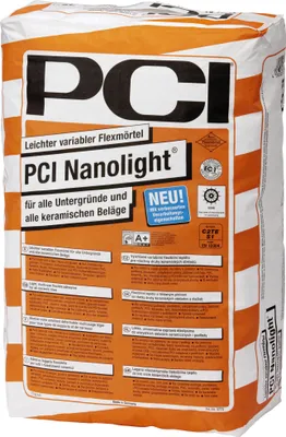 Produktbild von PCI Nanolight Fliesenkleber 15 kg
