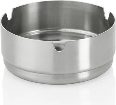 Zdjęcie produktu dla Popielniczka, stal nierdzewna, Ø 8 - 12 cm, pojedyncza Jakość: Popielniczka, Ø 8 cm, stal nierdzewna Wariant: Popielniczka, Ø 8 cm