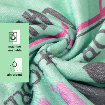 Produktbild von HOMELEVEL Kinder und Baby Badeponcho - Poncho Handtuch für Strand Schwimmbad - Surfponcho mit Kapuze - Bademantel für Babys Jungen und Mädchen