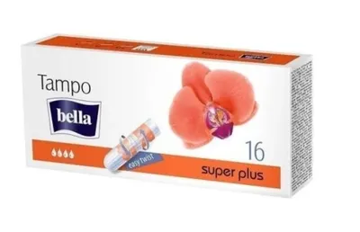 Obrázok produktu pre Bella Tampo Premium Comfort Super Plus Tampony, 16 sztuk - Długi termin ważności!