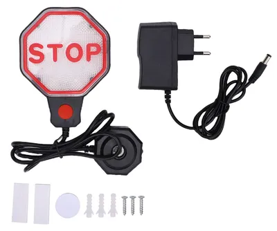 Obrázok produktu pre Nastaviteľný parkovací senzor do garáže, asistent pre LED stopku s červeno-žlto-zeleným displejom