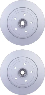 Produktbild von 2 Bremsscheiben voll Ø 52,3 mm 11 mm HELLA für RENAULT MEGANE