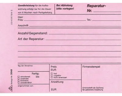 Produktbild von RNK Reparaturblock A6 3x40Bl SD