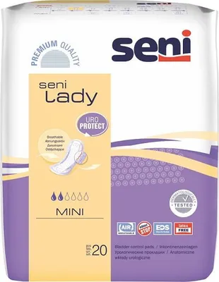 Image de Seni Lady Slim protection d'incontinence mini 20 pièces