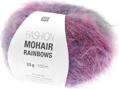 Produktbild von Rico - Fashion Mohair Rainbows 0003 flowers