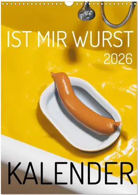 Produktbild von Ist mir Wurst Kalender (Wandkalender 2026 DIN A3 hoch), CALVENDO Monatskalender
