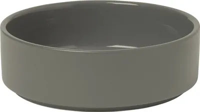 Immagine prodotto di Blomus Pilar, piatto, ciotola, stoviglie, ceramica, peltro, 14 cm, 63979
