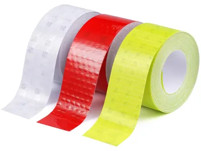 Produktbild von 3 Stück hochsichtige Reflektorband, reflektierendes Warnband
